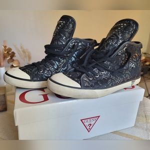 GUESS high tops converse-like